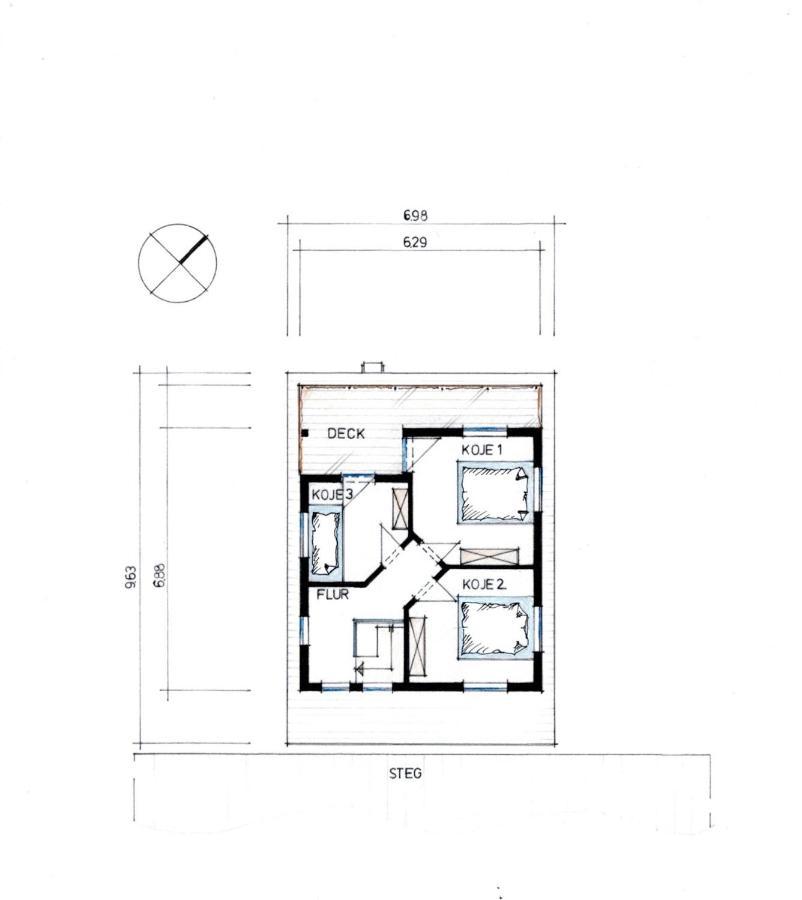 מלון Kröslin 4 Sterne Dtv Floating House מראה חיצוני תמונה